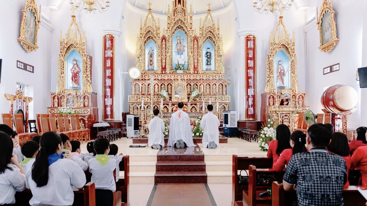 Giáo xứ An Hải: Thánh lễ bế mạc Tuần Chầu Mình Thánh Chúa thay Giáo phận 2026